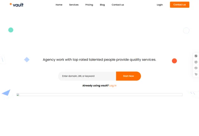 SEO & Pazarlama web sitesi örneği: SEO Ajansı Plus ana sayfası